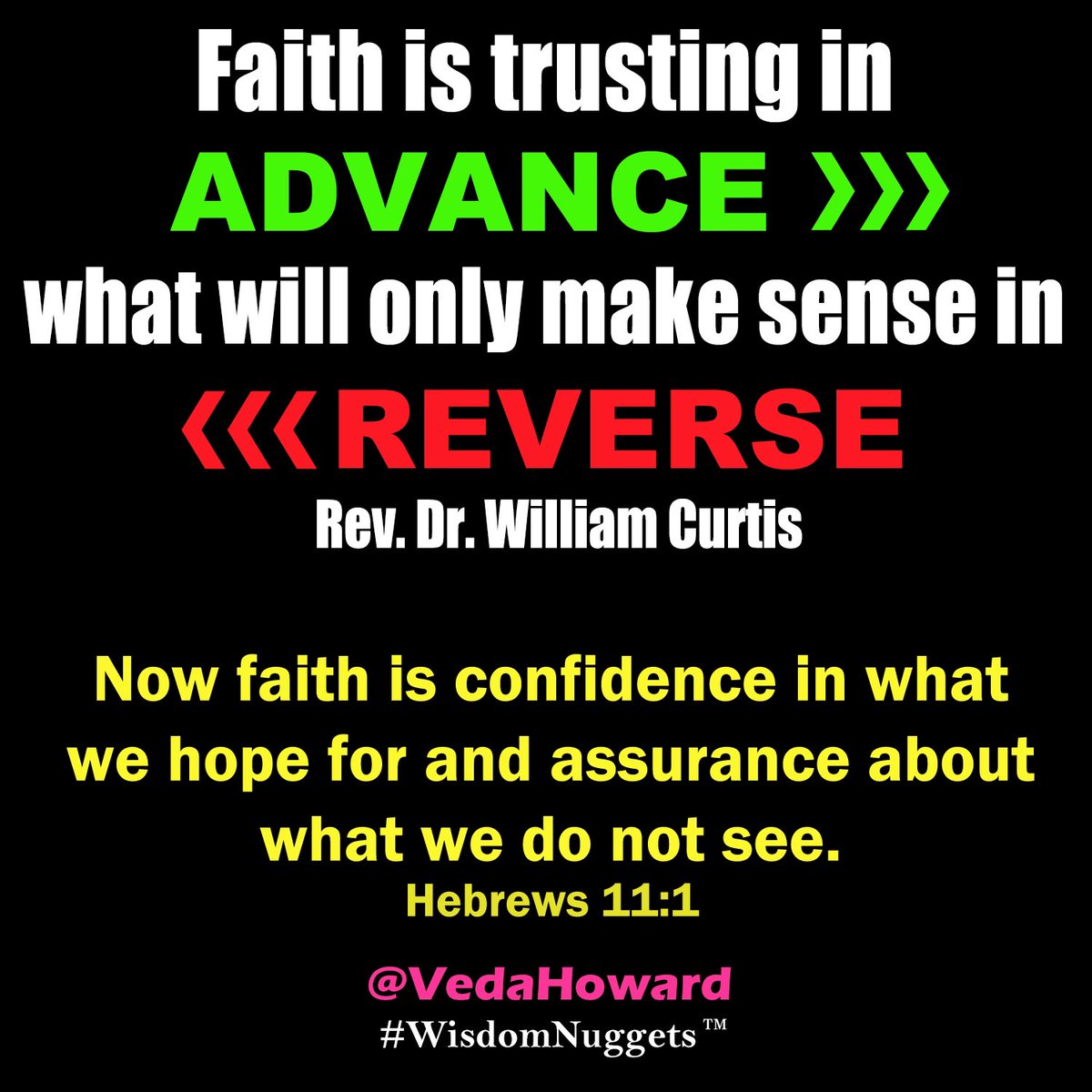 Yes, sometimes it feels like you’re a cyclops with cataracts. 👁️ Welcome to the Faith Walk! 🤷🏽‍♀️ You can’t see the whole plan but trust that God will ultimately work it all together for good. 💯❤️💯 (Romans 8:28) 

#WisdomNuggets ✨ 
#FaithWalk 👟👟 
#TrustGod 🙏🏾