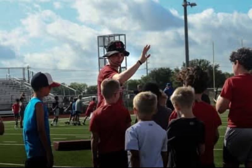 B Taylor (@bret_taylor6385) on Twitter photo Proud of this dude. Just the BEST kid. Works his butt off for his coaches and LOVES coaching the little guys. <a href="/Brady2Taylor/">Brady Taylor</a>
<a href="/coach_rcantrell/">Ryan Cantrell</a> <a href="/CoachMurdock2/">Marchie Murdock</a> <a href="/schutzac/">Coach Schutz</a> <a href="/NHSRecruits/">Northwest High School Football Recruiting</a> <a href="/21Reeves/">Brady Reeves</a> <a href="/coach_bpoe/">Bill Poe</a> <a href="/CSAPrepStar/">PREPSTAR</a> <a href="/Prep2Play/">PrepStar Texas</a> <a href="/geoff_terry/">Coach Geoff Terry</a> <a href="/MrCoachClark/">Brad Clark</a> Proud of this dude. Just the BEST kid. Works his butt off for his coaches and LOVES coaching the little guys. <a href="/Brady2Taylor/">Brady Taylor</a>
<a href="/coach_rcantrell/">Ryan Cantrell</a> <a href="/CoachMurdock2/">Marchie Murdock</a> <a href="/schutzac/">Coach Schutz</a> <a href="/NHSRecruits/">Northwest High School Football Recruiting</a> <a href="/21Reeves/">Brady Reeves</a> <a href="/coach_bpoe/">Bill Poe</a> <a href="/CSAPrepStar/">PREPSTAR</a> <a href="/Prep2Play/">PrepStar Texas</a> <a href="/geoff_terry/">Coach Geoff Terry</a> <a href="/MrCoachClark/">Brad Clark</a>