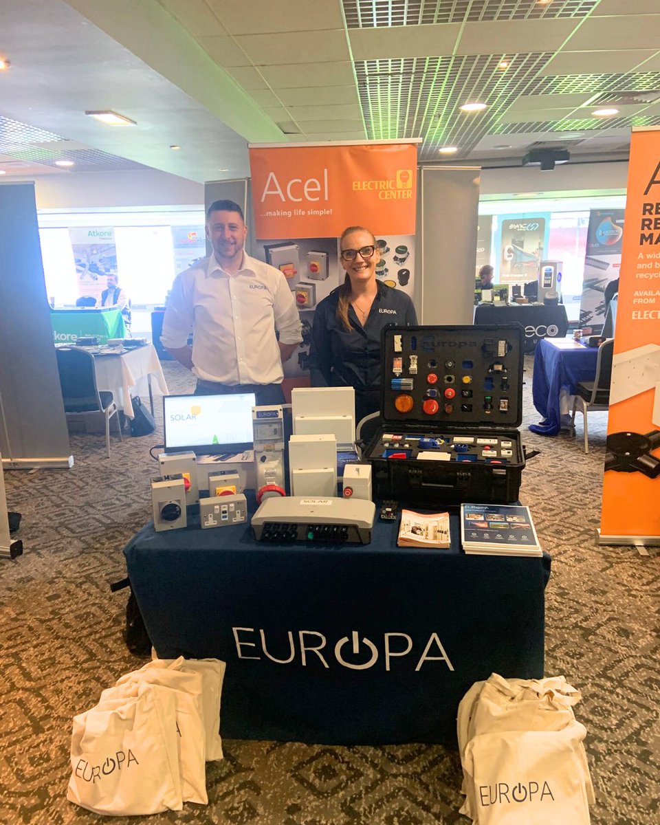 Today, our National Account Manager, Jennifer McLaughlin, and our Key Account Manager, Matthew Simonian, are attending the ACEL Awareness Day in Blackburn. A big thank you to Electric Center for organising such a great event!