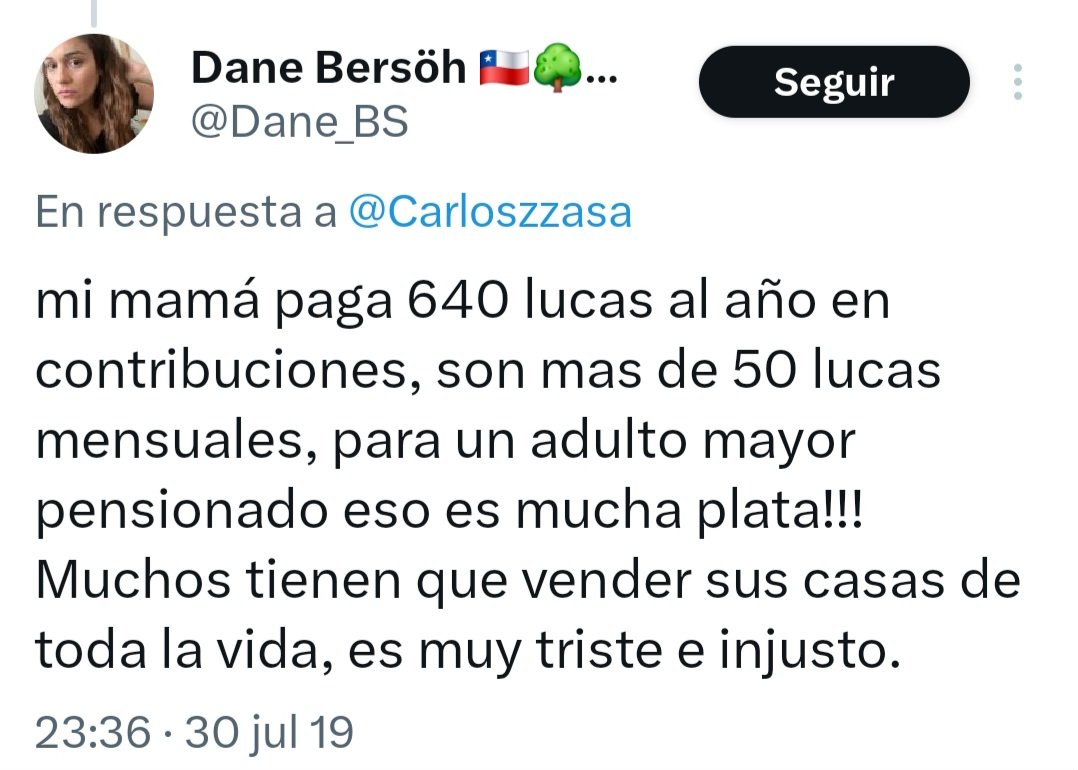 Y cuéntame, te llevaste a tu mamá a una casa más chica en un barrio mas barato?