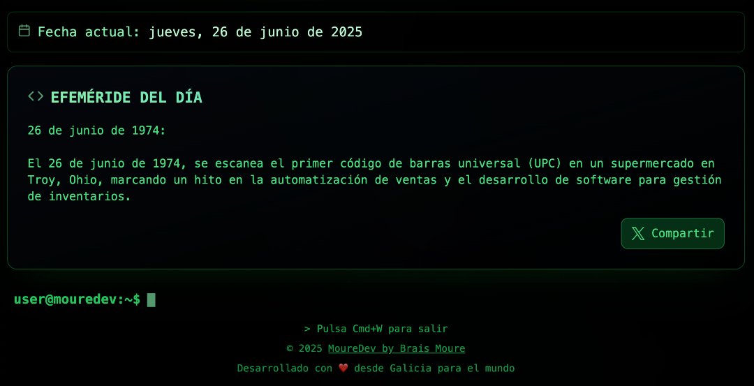 💻 El 26 de junio de 1974, se escanea el primer código de barras universal (UPC) en un supermercado en Troy, Ohio, marcando un hito en la automatización de ventas y el desarrollo de software para gestión de inventarios.

ℹ️ Cada día una nueva efeméride en codehistory.day