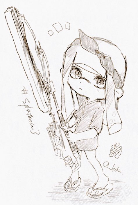 _ksiw's tweet image. ドライブワイパー🐢FA
 #かめたぁ〜と  #Splatoon