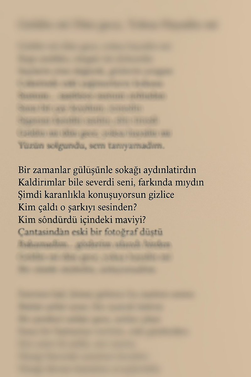 Kim söndürdü içindeki maviyi?