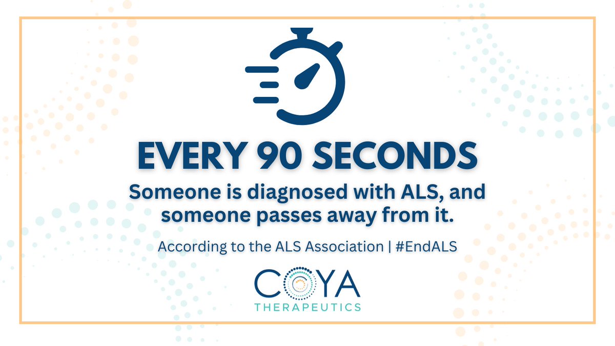 Coya Therapeutics (@coyatx) on Twitter photo Living with #ALS is challenging and current treatments only offer limited slowing, not a cure. Patients need and deserve a better quality of life.
Coya Therapeutics is researching the power of #Tregs for #neurodegenerative diseases like ALS. Learn more from <a href="/alsassociation/">The ALS Association</a>: Living with #ALS is challenging and current treatments only offer limited slowing, not a cure. Patients need and deserve a better quality of life.
Coya Therapeutics is researching the power of #Tregs for #neurodegenerative diseases like ALS. Learn more from <a href="/alsassociation/">The ALS Association</a>: