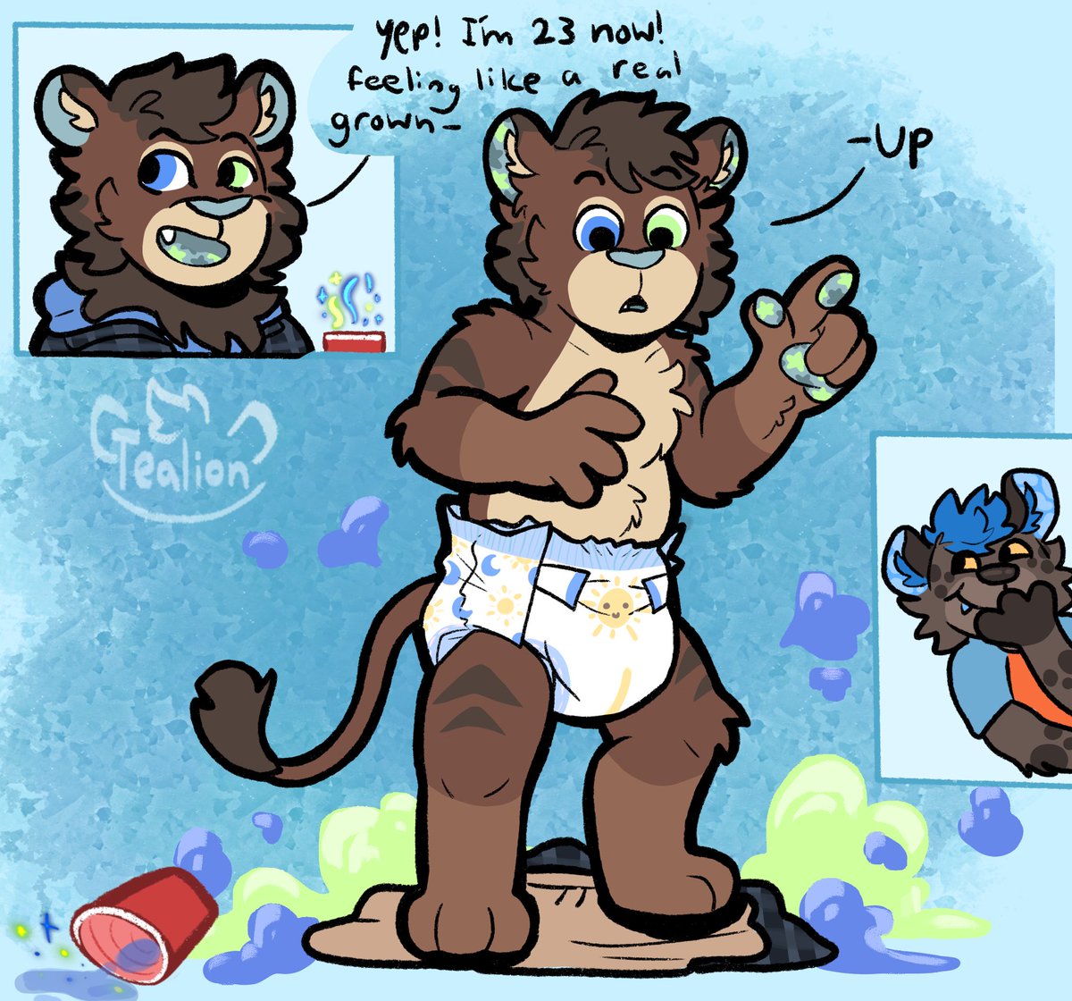 Made this a while ago and never posted it-

Kind of a silly one so wasn’t sure about sharing it 😅