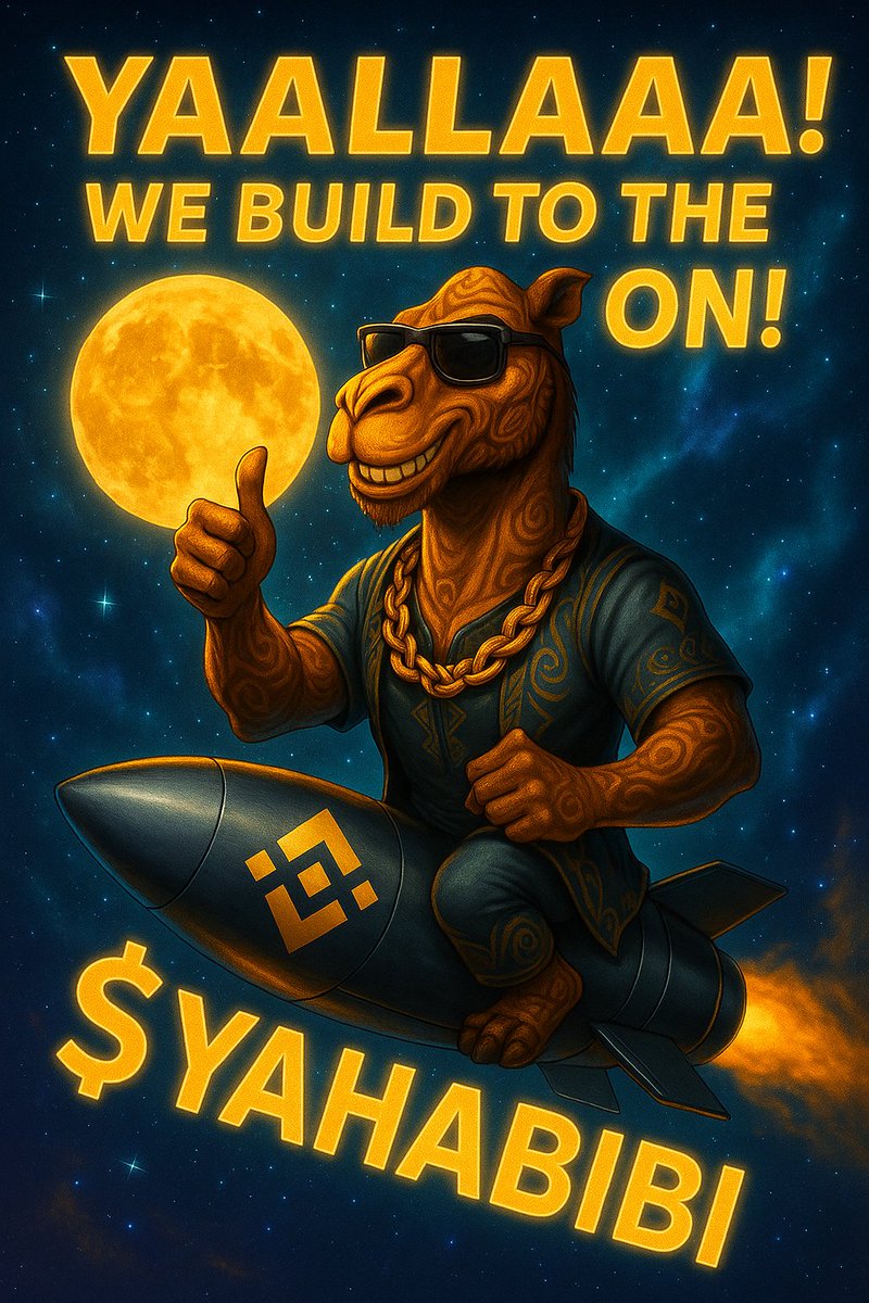 Alusi_Ago's tweet photo. 🔥 A loyal community 
https://t.co/bK2hflCtJf

🐪 A strong cultural identity

📈 Early momentum

$YAHABIBI checks all 3.
This isn’t just hype. It’s a narrative with roots.
#YAHABIBI #CryptoAlpha #BNBChain
@yahabibi_cto https://t.co/Zl2cqMsA8n