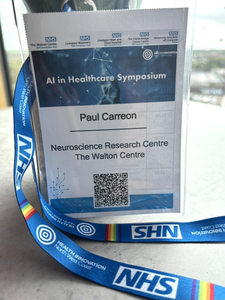 At the AI Symposium - exploring how AI is reshaping healthcare. Proud to see our poster: “Removing the Pain from Headache Referral” — using chatbots to triage smarter, faster.
#AISymposium2025 #DigitalHealth #AIinHealthcare 
<a href="/WaltonCentre/">The Walton Centre</a>
