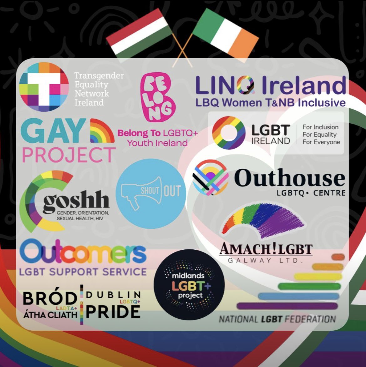 NXF (@nxfie) on Twitter photo We stand firmly with <a href="/budapestpride/">Budapest Pride</a> and our LGBT+ family in Hungary! <a href="/irlembbudapest/">Ireland in Hungary</a> <a href="/GCNmag/">Gay Community News</a> <a href="/hattertarsasag/">Háttér Society</a> 🏳️🌈🏳️⚧️🇪🇺 We stand firmly with <a href="/budapestpride/">Budapest Pride</a> and our LGBT+ family in Hungary! <a href="/irlembbudapest/">Ireland in Hungary</a> <a href="/GCNmag/">Gay Community News</a> <a href="/hattertarsasag/">Háttér Society</a> 🏳️🌈🏳️⚧️🇪🇺