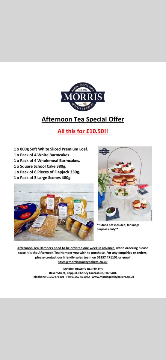 MorrisBakery's tweet photo. #afternoontea #Wimbledon2025 #chorley #barmcakes #scones #coppull #schoolcake #wimbledon #flapjack https://t.co/FetdsyM2G1