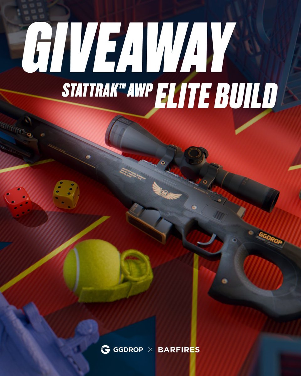 $50.00 GIVEAWAY💰

StatTrak™ AWP | Elite Build 🔥

➡️ To Enter:

✅ Follow <a href="/barfires/">barfires</a> &amp; <a href="/gg_drop/">GGDrop.com</a>
✅ RT &amp; Like
✅ Tag 2 Friends

⏳Ends in 7 Days!

#CSGOGiveaway #cs2giveaway #cs2 #csgocases #CSGO