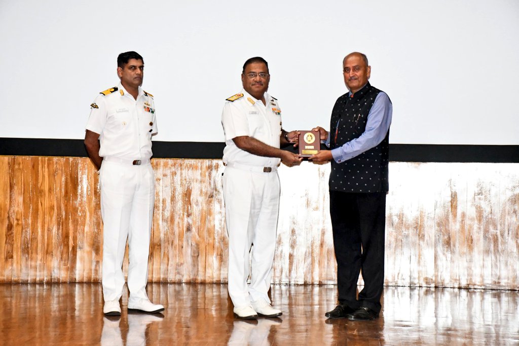 Captain DK Sharma (@captdks) on Twitter photo Shared some insights with my former colleagues and gennxt of <a href="/indiannavy/">SpokespersonNavy</a> at <a href="/IN_HQENC/">Eastern Naval Command 🇮🇳</a> on a very pertinent topic - Social Media posts & the hidden stories behind them. The gist of the talk was - Handle 'Social Media' with utmost care (it's a deadly minefield). <a href="/Arun_Golaya/">Arun Golaya</a> Shared some insights with my former colleagues and gennxt of <a href="/indiannavy/">SpokespersonNavy</a> at <a href="/IN_HQENC/">Eastern Naval Command 🇮🇳</a> on a very pertinent topic - Social Media posts & the hidden stories behind them. The gist of the talk was - Handle 'Social Media' with utmost care (it's a deadly minefield). <a href="/Arun_Golaya/">Arun Golaya</a>