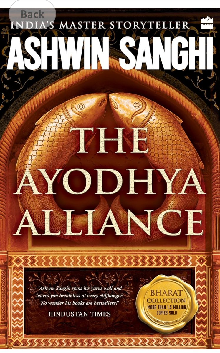 Ram Gandhi (@ramgandhi52) on Twitter photo Starting today to read THE AYODHYA ALLIANCE by
<a href="/ashwinsanghi/">Ashwin Sanghi</a> from the unique BHARAT COLLECTION. As always promises to be a great read!
A MUST HAVE BOOK! Starting today to read THE AYODHYA ALLIANCE by
<a href="/ashwinsanghi/">Ashwin Sanghi</a> from the unique BHARAT COLLECTION. As always promises to be a great read!
A MUST HAVE BOOK!