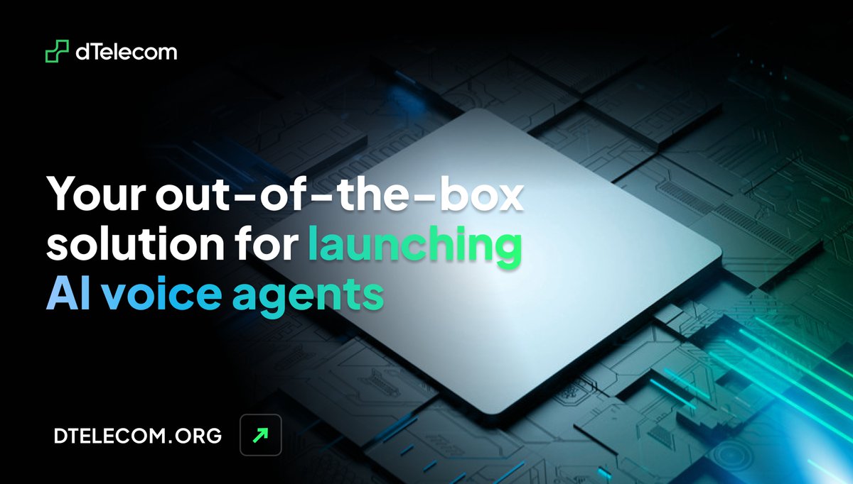 🤖 dTelecom - your out-of-the-box solution for launching AI voice agents

dTelecom opens the era of personal AI agents that work for you! Imagine: your digital assistant receives calls, filters spam, tells and finds the information you need. All this - taking into account your
