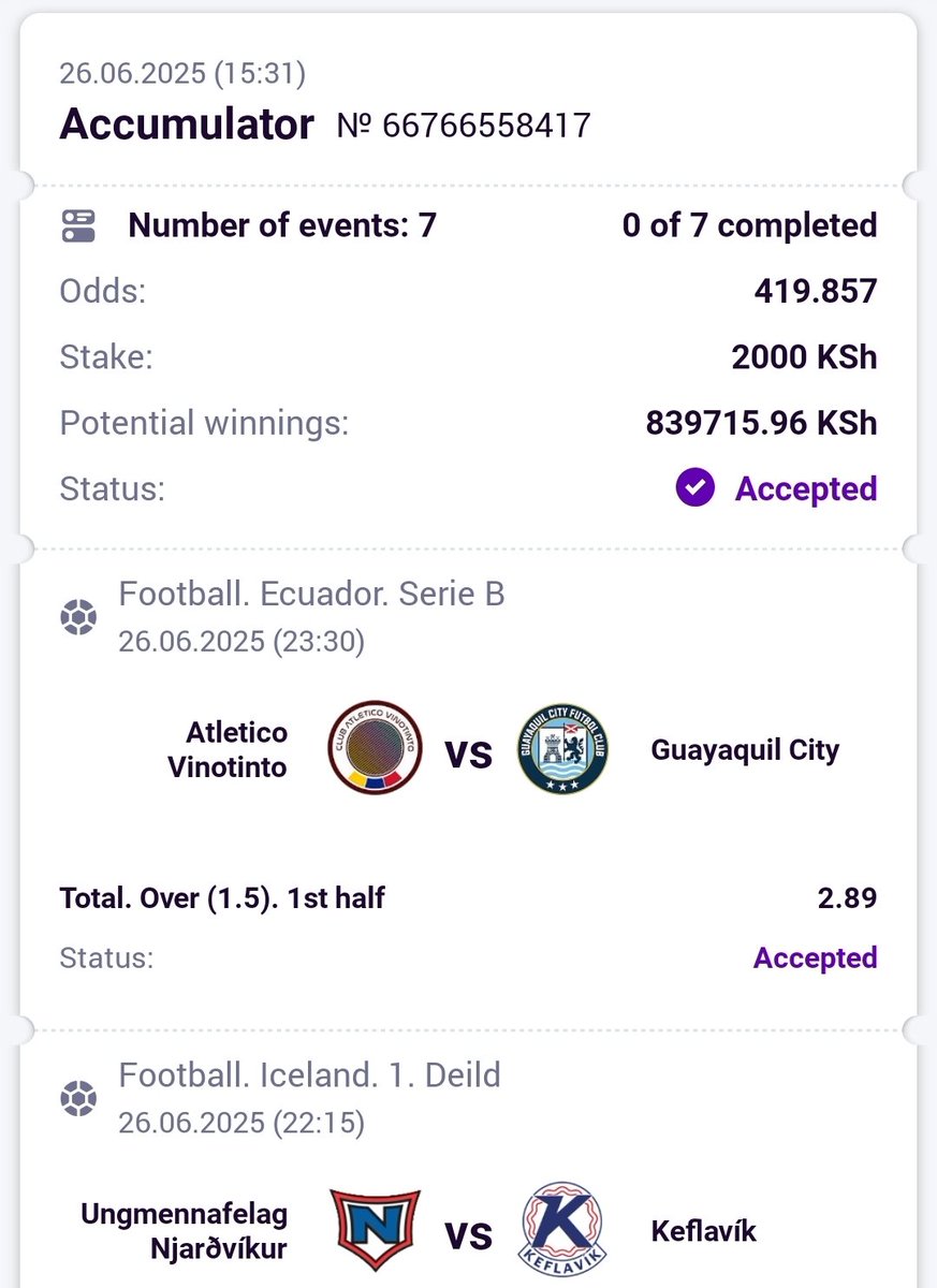 1st half affairs 💵💰
419 odds. #IpoSiku

HELABET 🟪

Register: cutt.ly/2rEKJVKV
App: cutt.ly/LrEKKa65

Use the Promocode: IPOSIKU

Slip code: E37M8