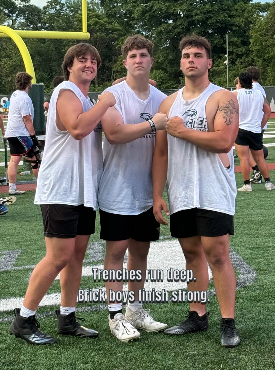 Jax2027's tweet image. Camp 8 (Wagner) of 8 complete. Final reps in the books.
✅ Officially measured: 6’2” | 260 lbs
✅ 5.1 forty...speed work is trending down
✅ 101° on arrival, heat index still 100° by 7 PM...no excuses
✅ Took a few TE reps early ...locked in on D-line for 1v1s.
✅ Battled hard…