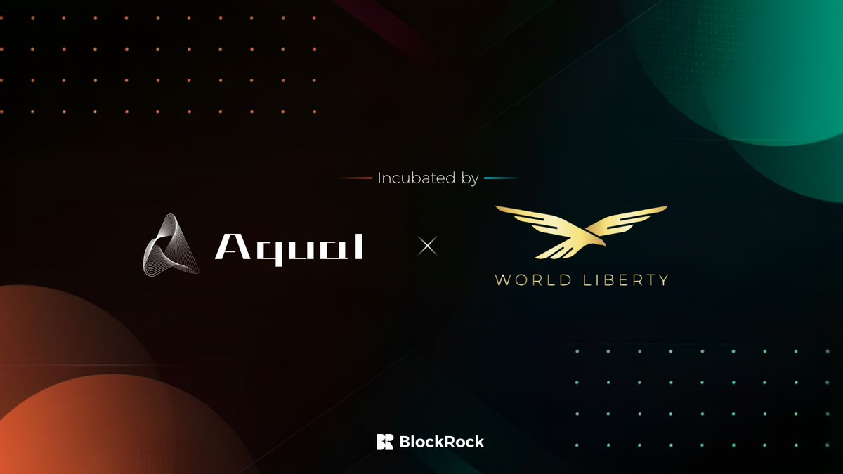 🚀 BlockRock is now officially backed by both Aqua1 Foundation and World Liberty Financial — pioneering the next standard for TradFi × Web3 integration.  

We’re excited to announce that BlockRock has secured strategic incubation from <a href="/Aqua1Fund/">Aqua1 Fund</a> and <a href="/worldlibertyfi/">WLFI</a>, marking a