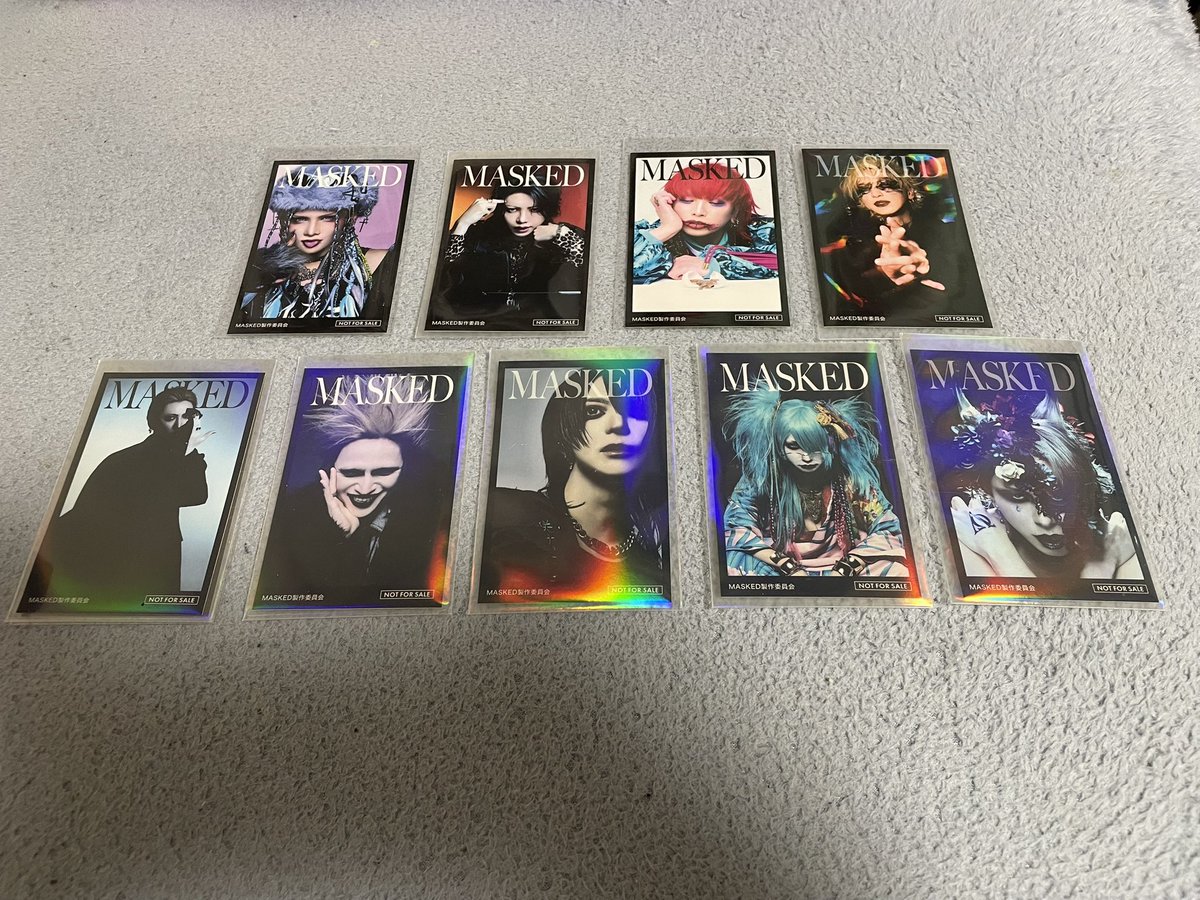 suzune_zone's tweet photo. MASKEDという祭りが行われてから1ヶ月❣️
コラボカフェステッカーコンプリート㊗️🎉

カフェ利用1回しかしてないのに29バンド揃ったのはお取引していただいた皆様のおかげです🙇‍♀️
本当にありがとうございました‼️

 #MASKED 
 #MASKEDCAFE 
 #次はハロウィン https://t.co/2xm3HgIbWV