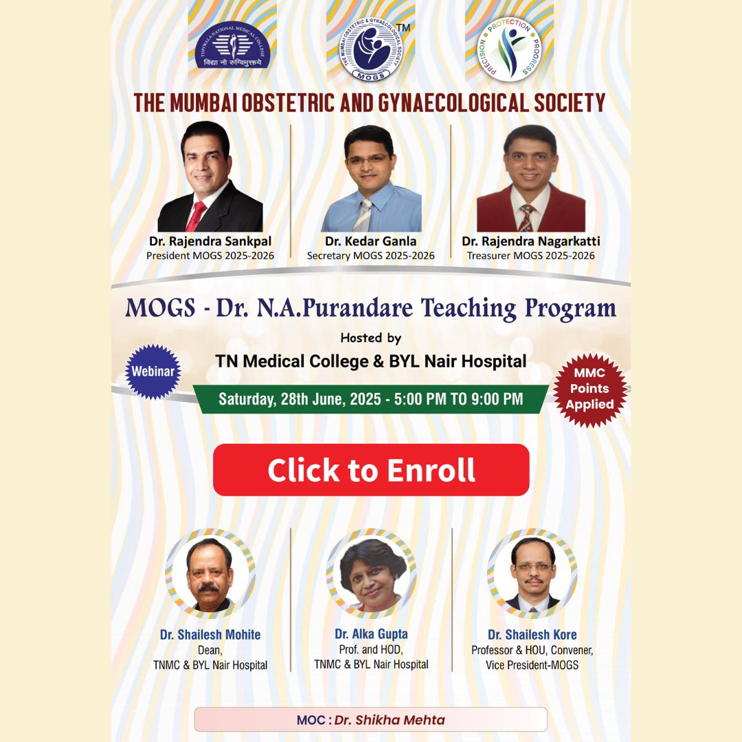 Mumbai Obstetric and Gynaecological Society tweet media