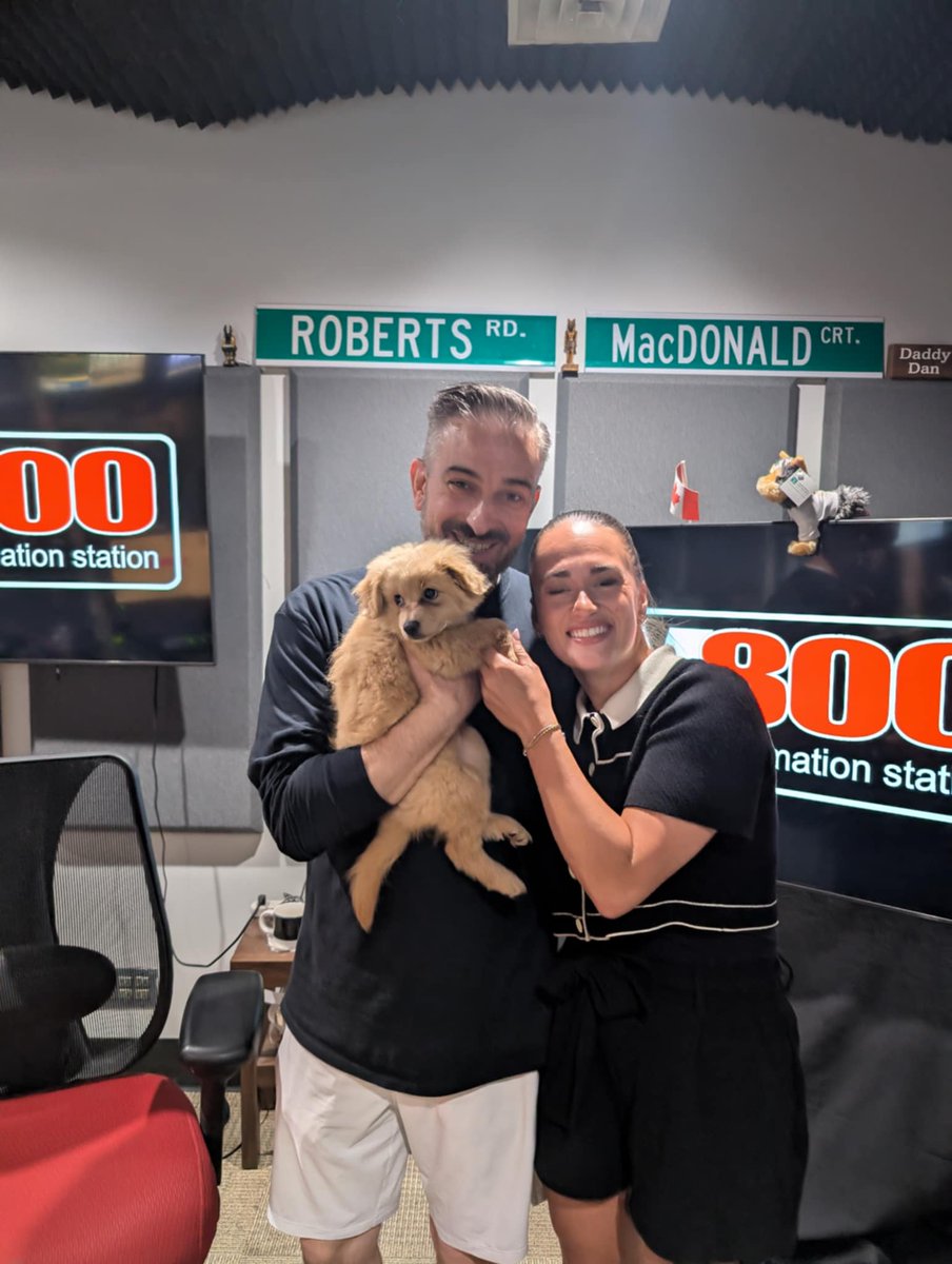 Mornings w/ Mike & Meg (@mikemeg800) on Twitter photo 🐶 Have the perfect name for this adorable pup? Send an e-transfer donation to bankergirljulie@gmail.com for <a href="/TLCAnimalAid/">TLC Animal Aid</a> & include your name suggestion! Her new name will be announced next week on <a href="/mikemeg800/">Mornings w/ Mike & Meg</a>. 🐶 Have the perfect name for this adorable pup? Send an e-transfer donation to bankergirljulie@gmail.com for <a href="/TLCAnimalAid/">TLC Animal Aid</a> & include your name suggestion! Her new name will be announced next week on <a href="/mikemeg800/">Mornings w/ Mike & Meg</a>.