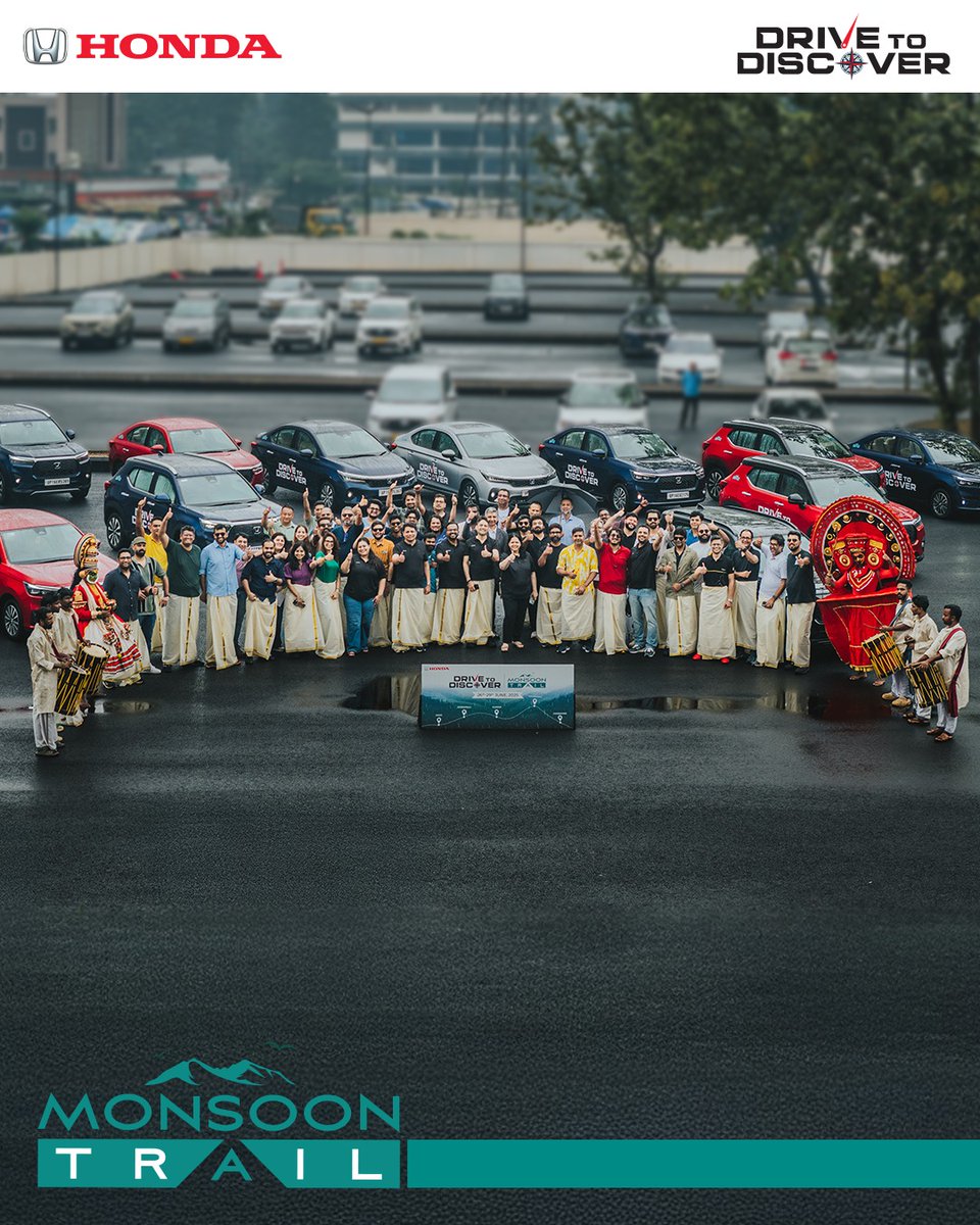 The DriveToDiscover has officially begun with the flag off in Kochi. Our guests buzzed with excitement as they set out in the fleet of Honda cars to explore Kerala amp Tamil Nadu over the next four days The DriveToDiscover has officially begun with the flag off in Kochi