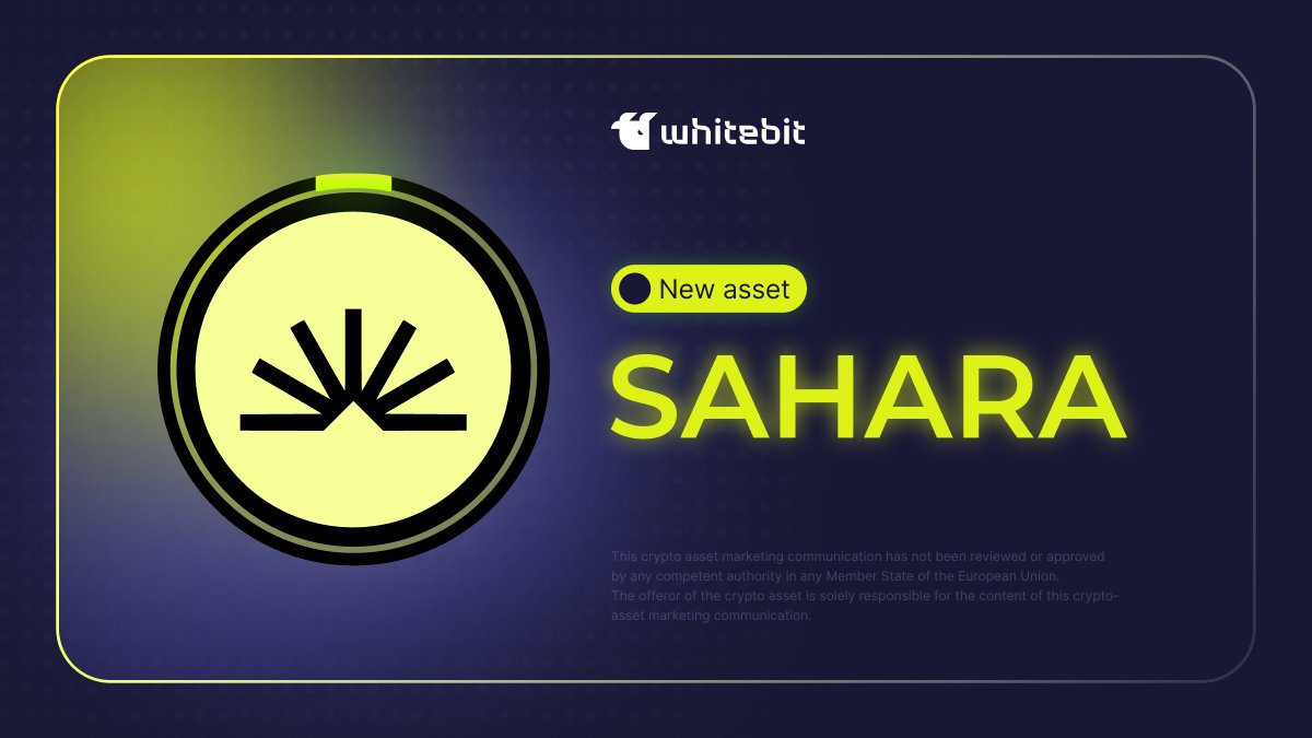 Meet $SAHARA token — the native token of @SaharaLabsAI, a Layer 1 blockchain  that combines the protocols of ownership, attribution & various AI-related  transactions on the platform. Sahara AI is the first