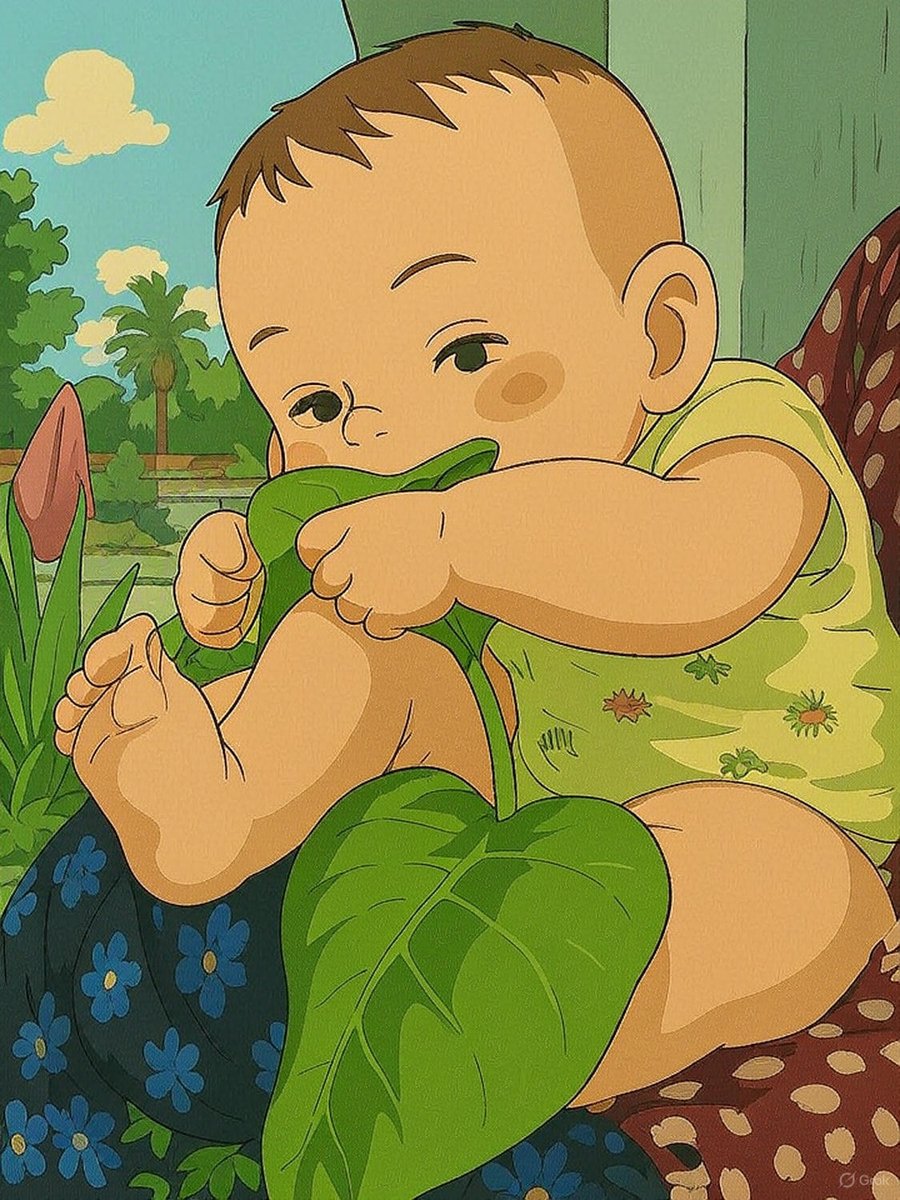 Too cute! Watching this baby munch on a leaf brings pure joy! 🍃😍 #adorable #NatureLovers