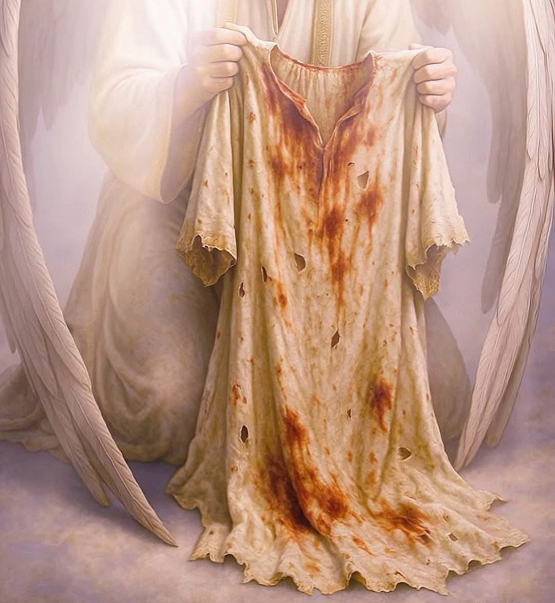 SaniaZaidi110's tweet photo. When the moon of Muharram rises, angels hang the blood-soaked, sword-torn shirt of Imam Husayn (a) in the sky. Only hearts with basirah can see it
That’s why the eyes of the lovers never stay dry.
— Imam Ja’far al-Sadiq (a)
[Tamarat al-A‘wad, v.1 p.36] https://t.co/ObrCjOIbKb