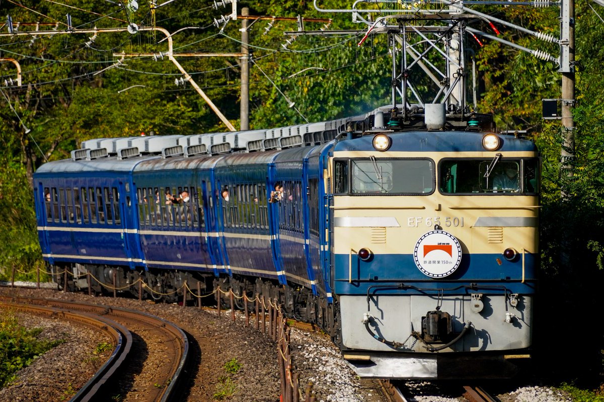 EF65 501 60歳 還暦おめでとう さすがに本線ではもう見られないか…