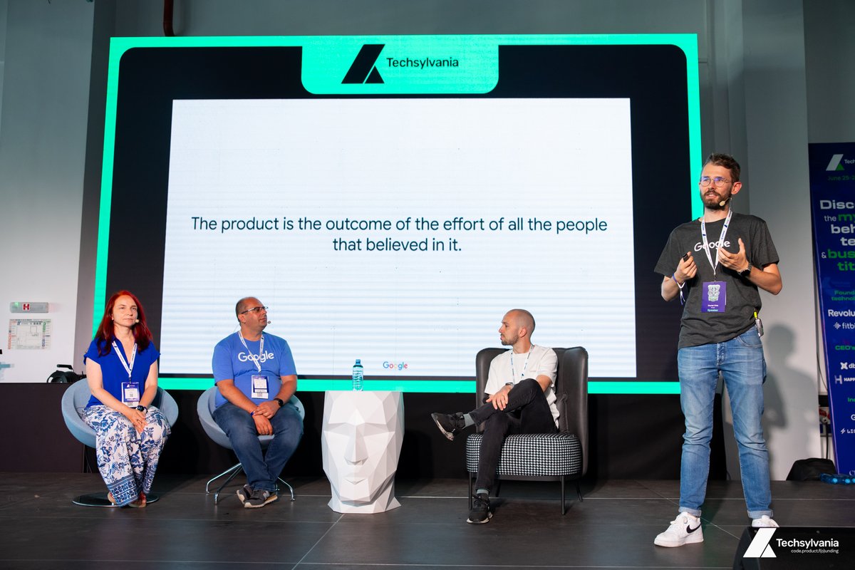 What’s the secret to creating large-scale products that remain intuitive and human-centered? Daniel Chis,  Ilona Farkas, Mihai Mustea &amp; Catalin Miclea, Senior from <a href="/Google/">Google</a>, have walked us through practical exercises, team dynamics, and the mindset needed to deliver excellence.