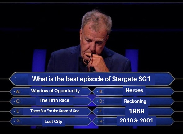 Good morning what's the correct answer Stargate Documentarians