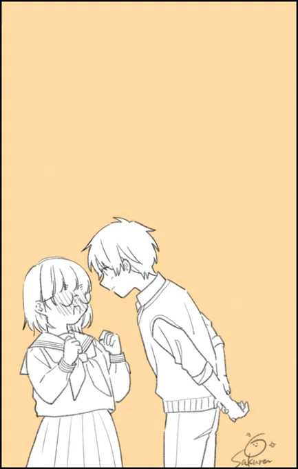 ブスに花束を。 らくがき 気づいたらアニメ放送が近いぞ!