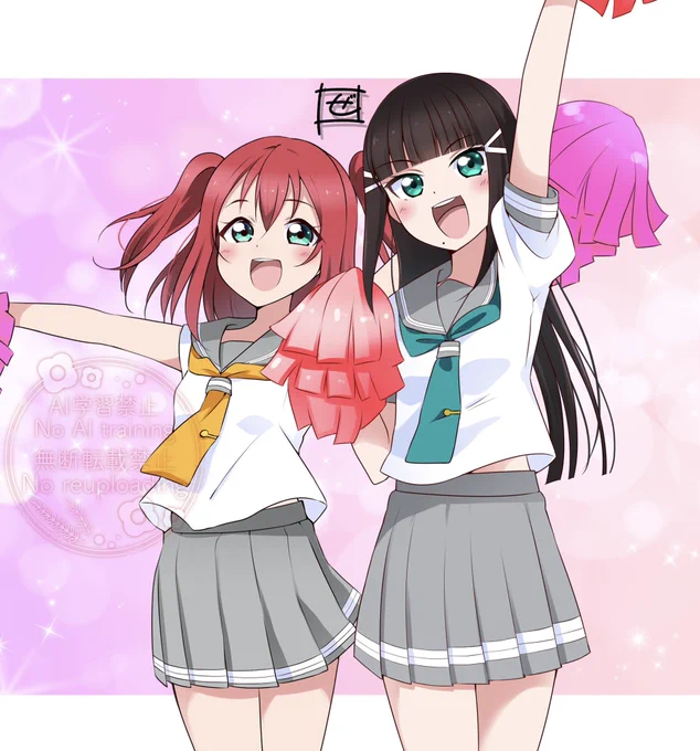 黒澤姉妹 #lovelive #Aqours