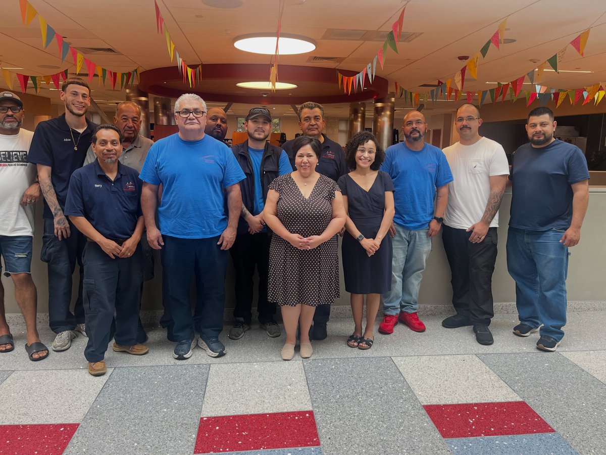 Thank you to our incredible custodial team!

We were honored to host a special luncheon at Chelsea High School to recognize the hardworking custodians from across the school district who keep our schools clean, safe and running smoothly every single day.