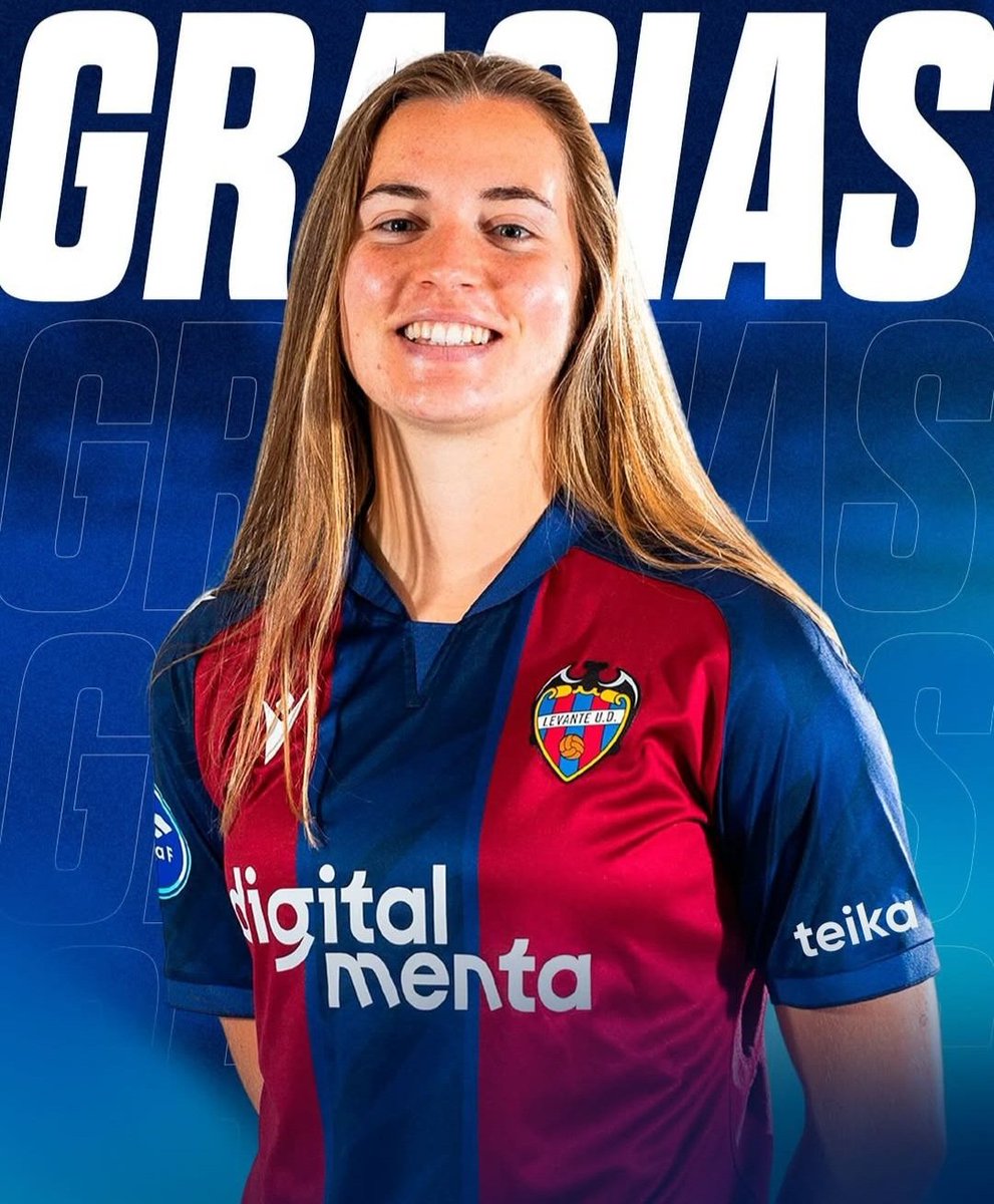 ‼️𝐎𝐅𝐈𝐂𝐈𝐀𝐋
Después de dos temporadas y 40 partidos oficiales con el Levante UD, Anna Torrodà se marcha del club. 

Esta temporada ha jugado 26 partidos, de los cuales, fue titular en 18. 

#OrgullGranota #LevanteUD