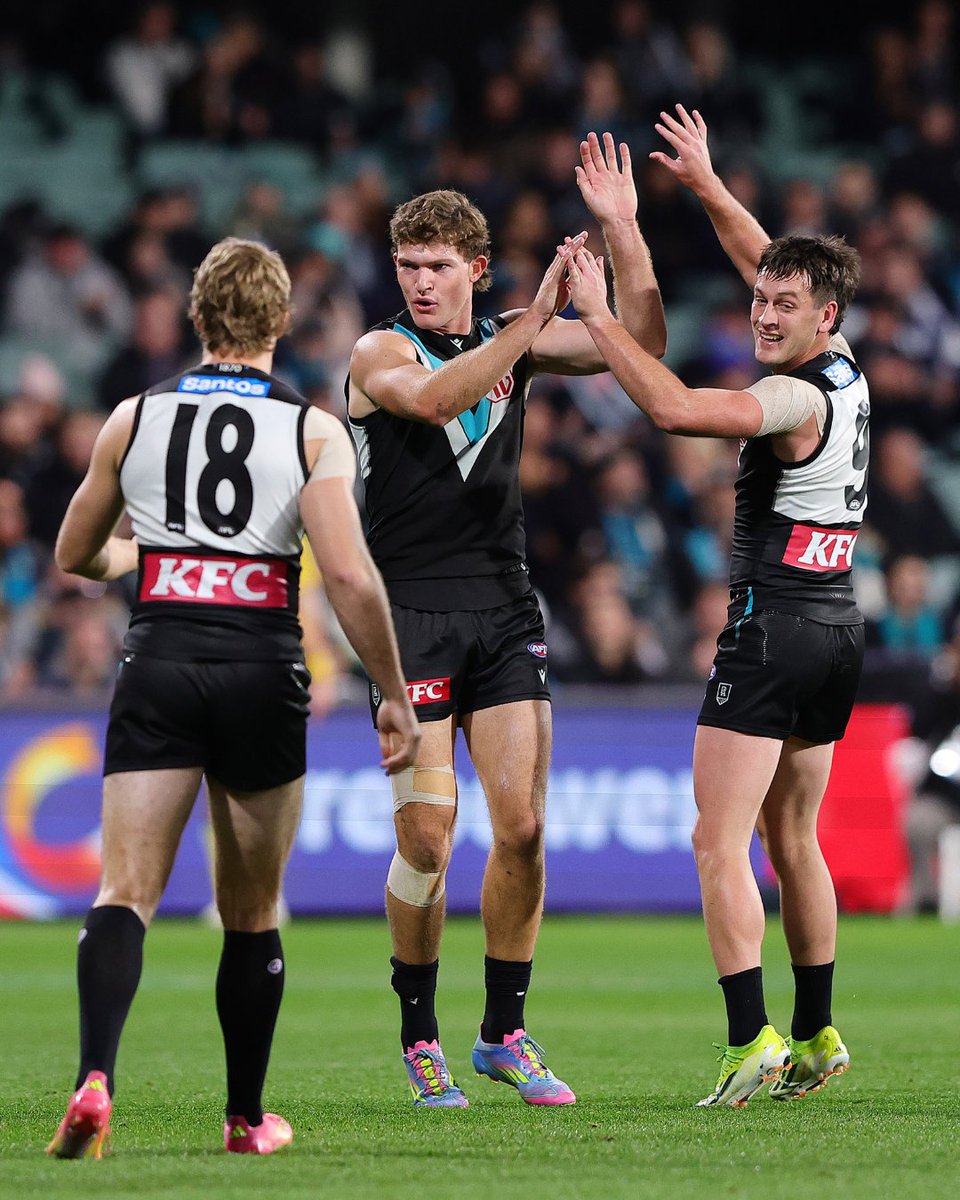 The Power get it done for Thursday night footy 🔥