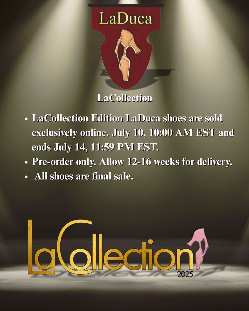 ✨Sizing is based on our Antonio and Roberto Character Boots and is available in all standard stock sizes.

✨Preorders take 14-16 weeks to produce. Final Sale. No refunds or exchanges

Step into the world of LaDuca Shoes - The First. The Original. The Only!✨