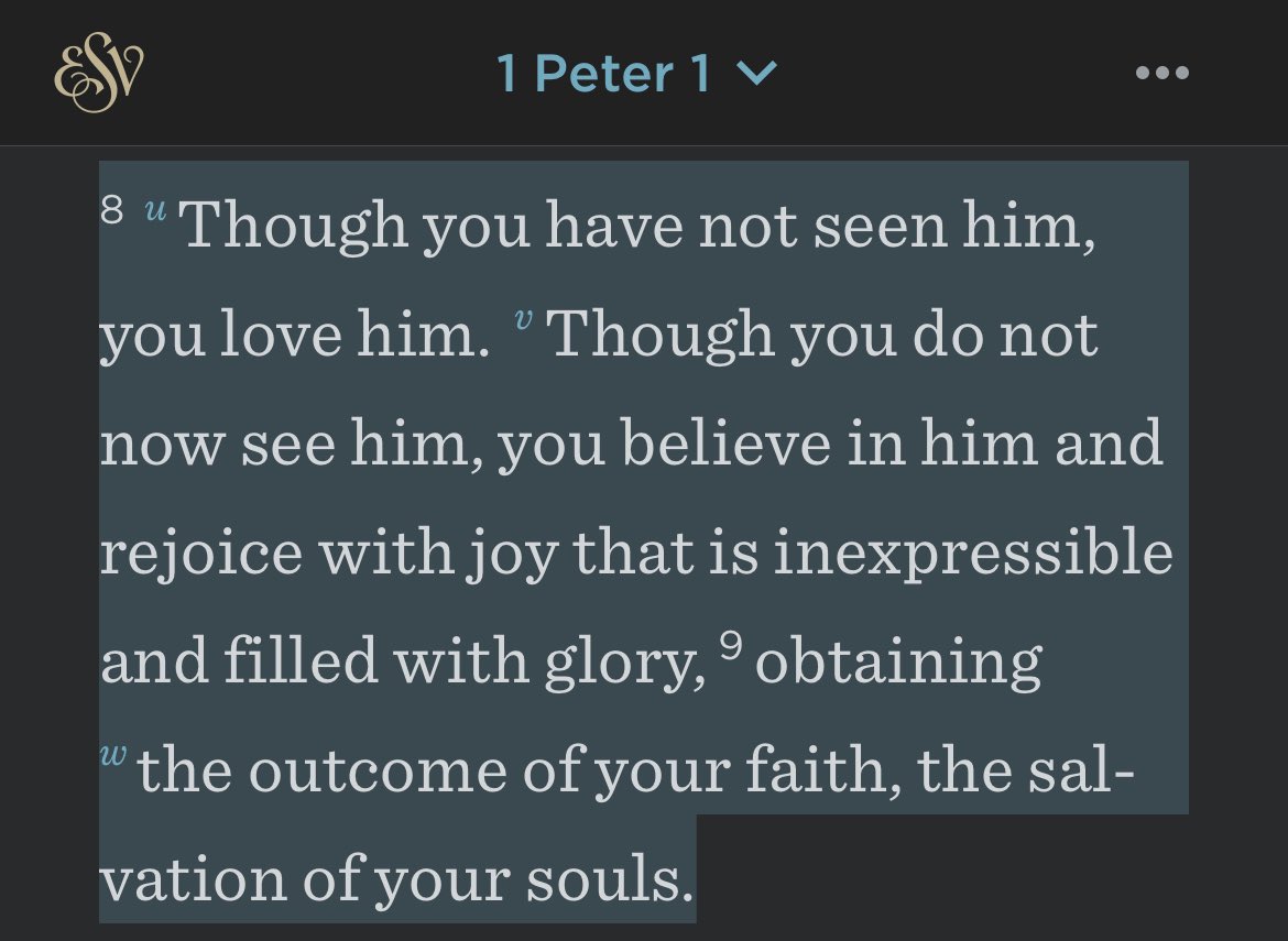 Little bit of a pic dump here.

The God who will judge us according to our works desires to see us turn in repentance from our sins and trust in Him. If we do that, He promises that we will receive salvation for our souls.