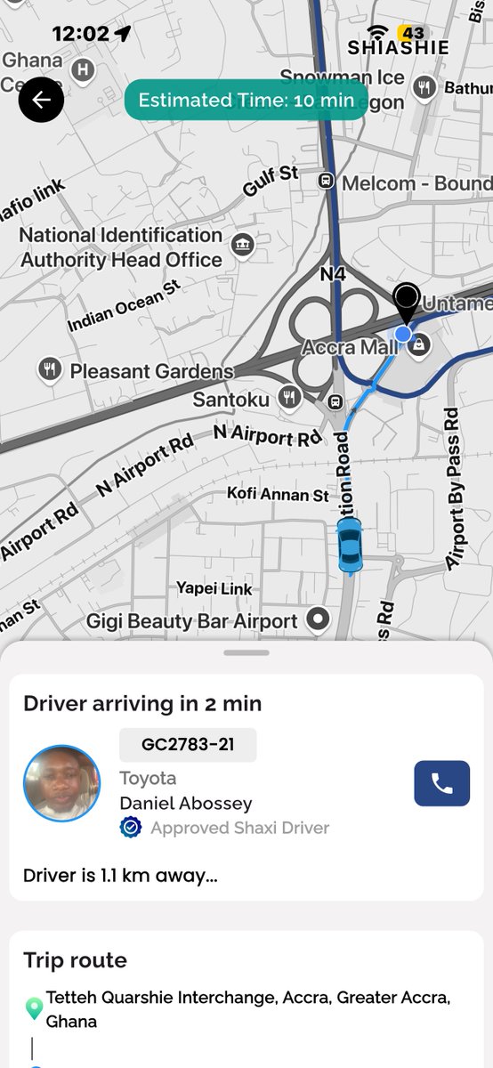 I tried <a href="/SHAXIGHANA/">SHAXIGHANA</a> for the first time yesterday and it was really cool. The driver spoke about how first time drivers using the App get 12 hours free trial and it only counts when you start a ride. Big ups to <a href="/shattawalegh/">SHATTA WALE</a>
