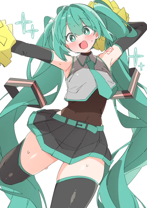 #初音ミク 暑さに負けるな
