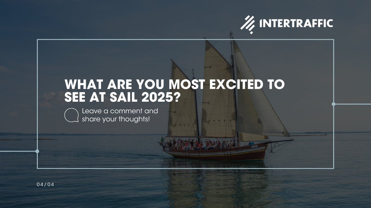 SAIL Amsterdam 2025 is set to be an unforgettable maritime celebration with hundreds of ships and millions of visitors.

What are you most excited to see at SAIL 2025?

➡️ Read more here: lnkd.in/eVtbxDzK

#SAIL2025 #MaritimeMagic #Intertraffic