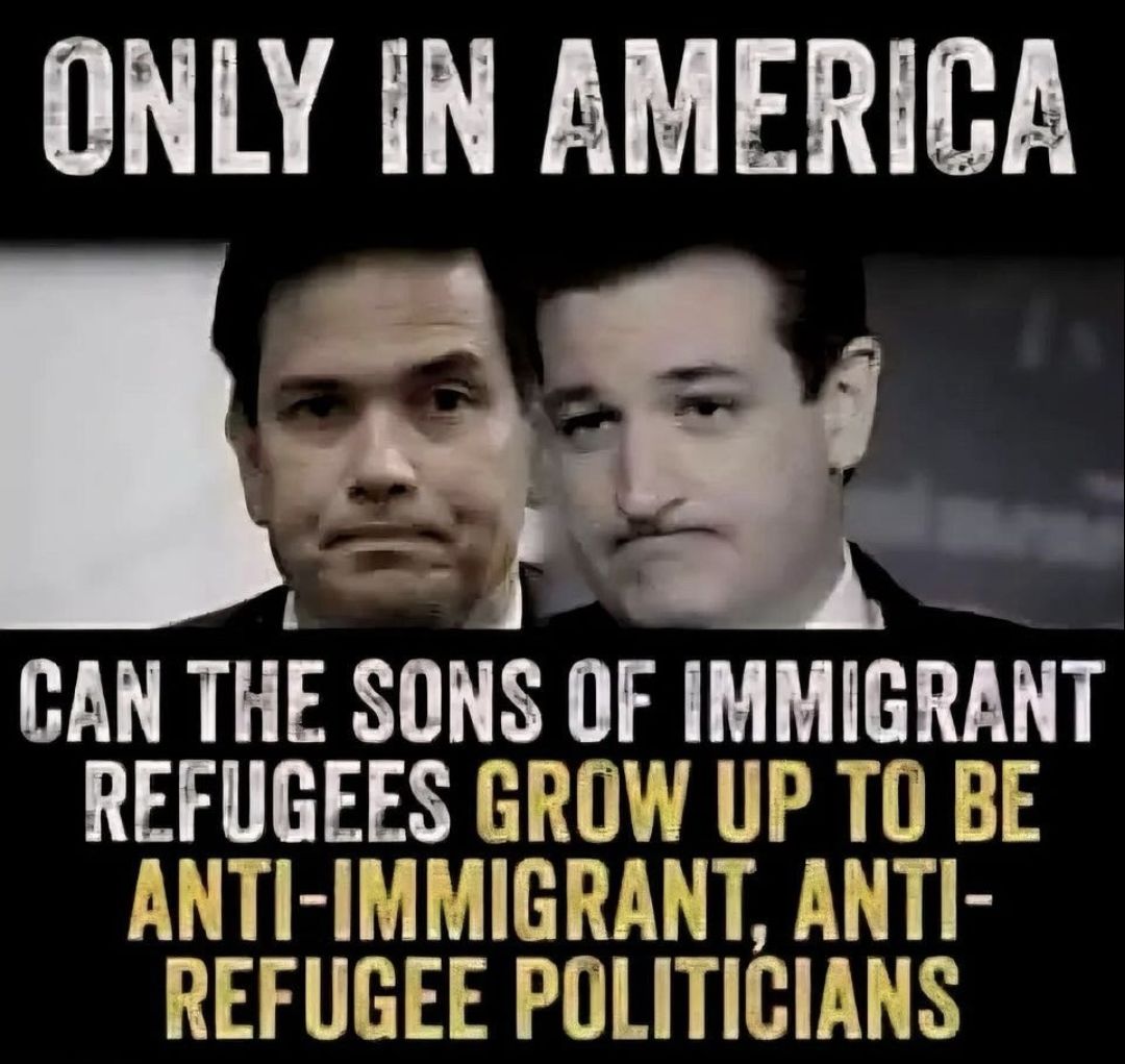 humanity195555's tweet photo. @Damaan4u33 @tedcruz 
@marcorubio https://t.co/WShX8jYEh4