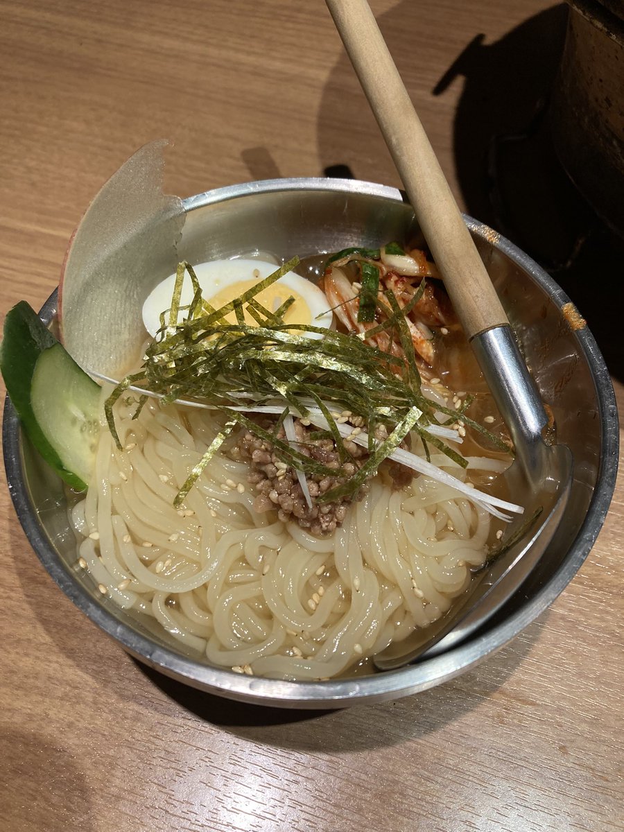 焼肉食べた！！肉の写真ない🥩