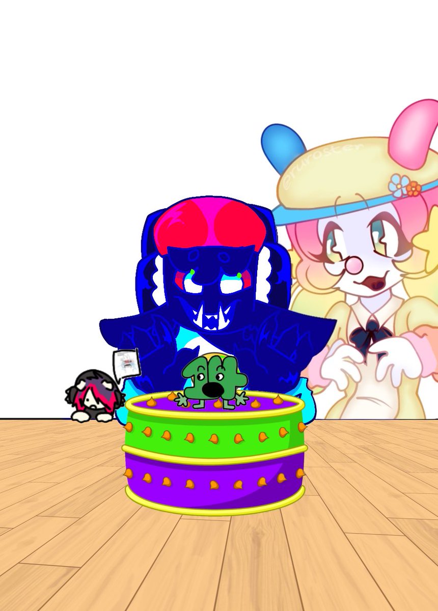 SARAI3624371268's tweet photo. Hello the chaz my birthday is tomorrow so i kinda wanted to do a collab with yall and ill finish it at my birthday !! 🎂 #bfdi #fourteen #yoyalcake #birthdayyy #birthdayparty #objectshow
Credits for joinimg the collab !!
@mullflower
And my pookum scot 😛 https://t.co/MUmVLnh1Yf