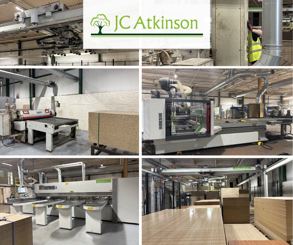 jcatkinson's tweet image. Behind the scenes at our Parsons site…

We’ve been busy installing some incredible new machinery to support the next chapter of production at JC Atkinson.

Exciting times ahead – and this is just the beginning!

#JCAtkinson #FactoryUpgrade #BehindTheScenes #Coffins