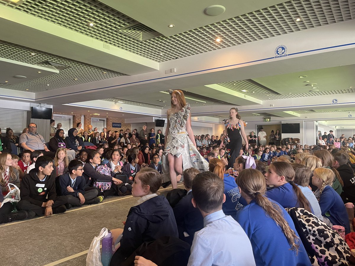 <a href="/Sch_ESD_Conf/">Sustainability Learning Conferences NW 💙</a> <a href="/AquaExplorerUK/">AquaExplorer</a> <a href="/Rovers/">Blackburn Rovers</a> <a href="/suezUK/">SUEZ UK</a> <a href="/fishersmobile/">Fishers Mobile Farm</a> 👗It’s now time for the Trashion Show, with the young people creating some amazing outfits which are raising awareness about textile waste and promoting sustainable fashion practices!

#BRCTInclusion #BRCTEvents #SLC25 | <a href="/Sch_ESD_Conf/">Sustainability Learning Conferences NW 💙</a>