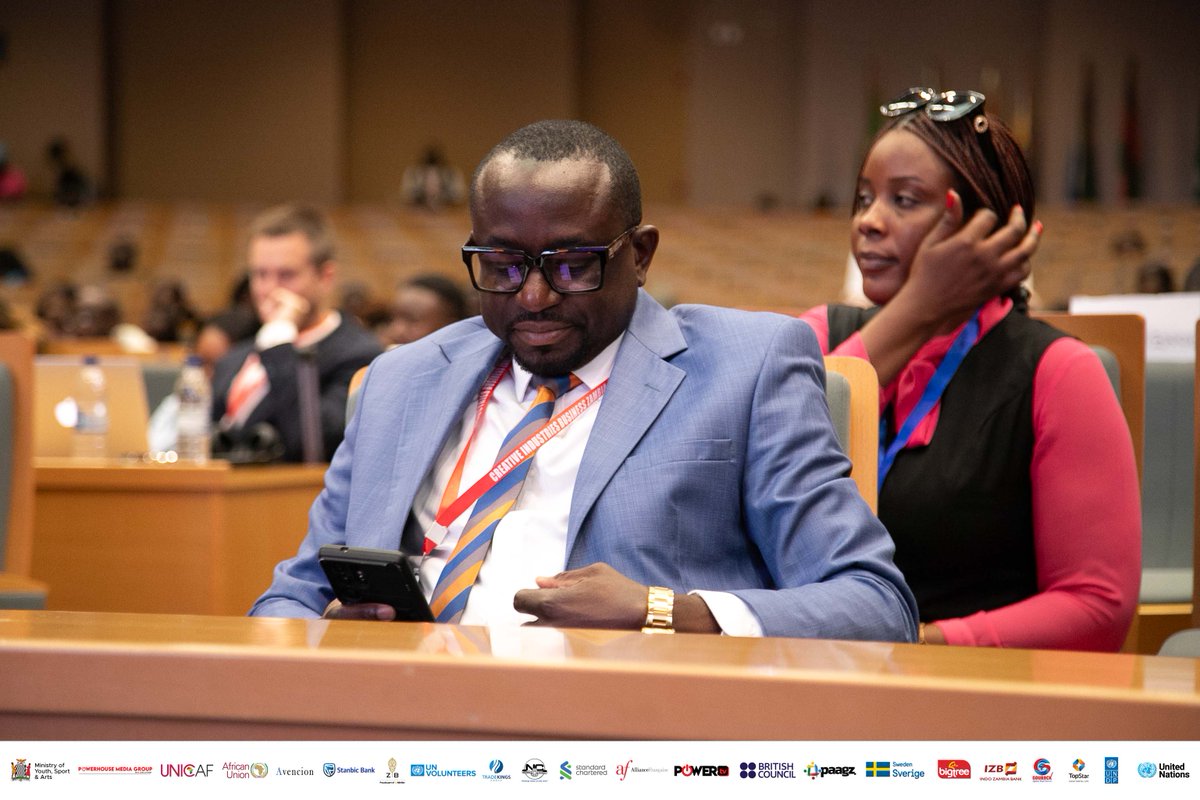 Dr. Rozious Siatwambo highlights the power of creativity &amp; imagination in driving economic growth &amp; sustainable development. The creative economy is worth $30 trillion globally! Let's invest in imagination, talent &amp; skills for a brighter future #CreativeEconomy #Innovation