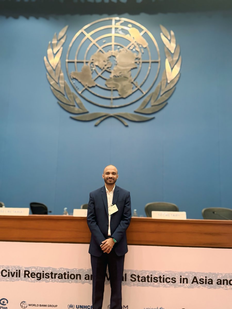 "CRVS as a DPI." That was my mantra this week at the Third Ministerial Conference on CRVS in Asia and the Pacific.

I was honored to join Sri Lanka's delegation for this milestone event, held at the United Nations Conference Center in Bangkok, where leaders, experts, and