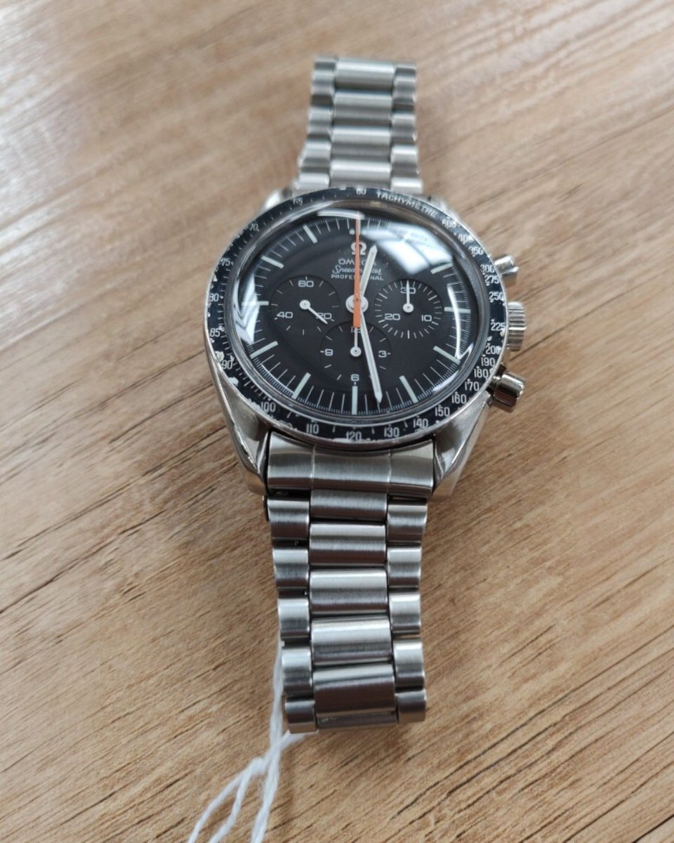 🔥✨ Just in! ✨🔥

Consigned today at our Valuation Day at Tickhill Garden Centre, Doncaster — a rare 1968 Omega Speedmaster Professional “Ultraman”. The client’s husband purchased it directly from the NAAFI shop in Germany back in 1968, making this a real treasure.

Now heading