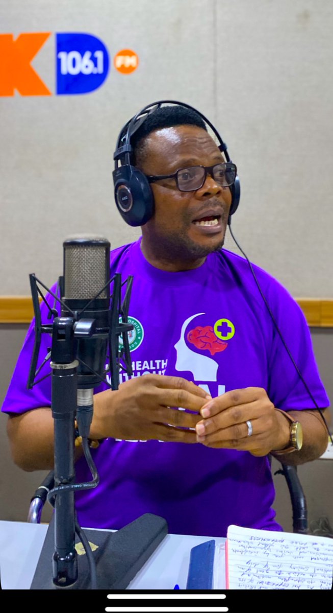 ikd1061fm's tweet image. INTERNATIONAL DAY AGAINST DRUG ABUSE AND ILLICIT TRAFFICKING

On today’s edition of The Issues Today, we were joined by Dr. Kanu from General Hospital, Ikorodu, who shed light on the dangers of drug abuse and emphasized the importance of prevention and early intervention.