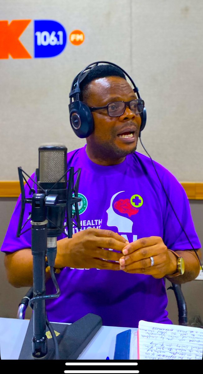 ikd1061fm's tweet image. INTERNATIONAL DAY AGAINST DRUG ABUSE AND ILLICIT TRAFFICKING

On today’s edition of The Issues Today, we were joined by Dr. Kanu from General Hospital, Ikorodu, who shed light on the dangers of drug abuse and emphasized the importance of prevention and early intervention.